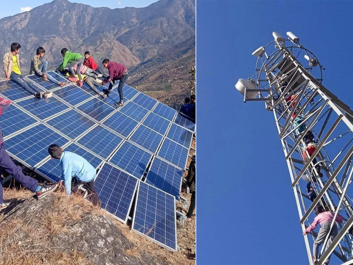 बैतडीमा टेलिकमको टावर बालबालिकाको खेल्ने स्थान बन्यो, सञ्चार सेवा अवरुद्ध